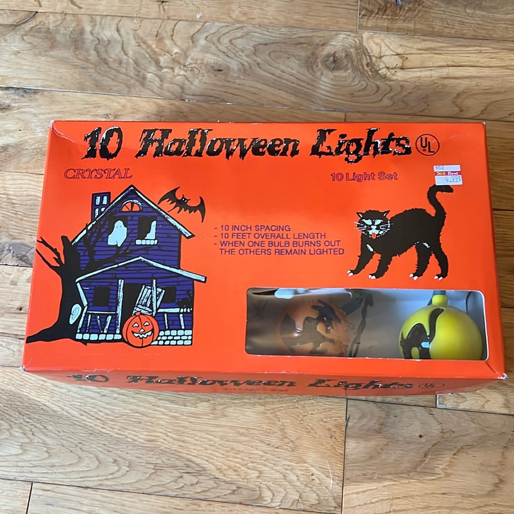 Vintage Halloween lights